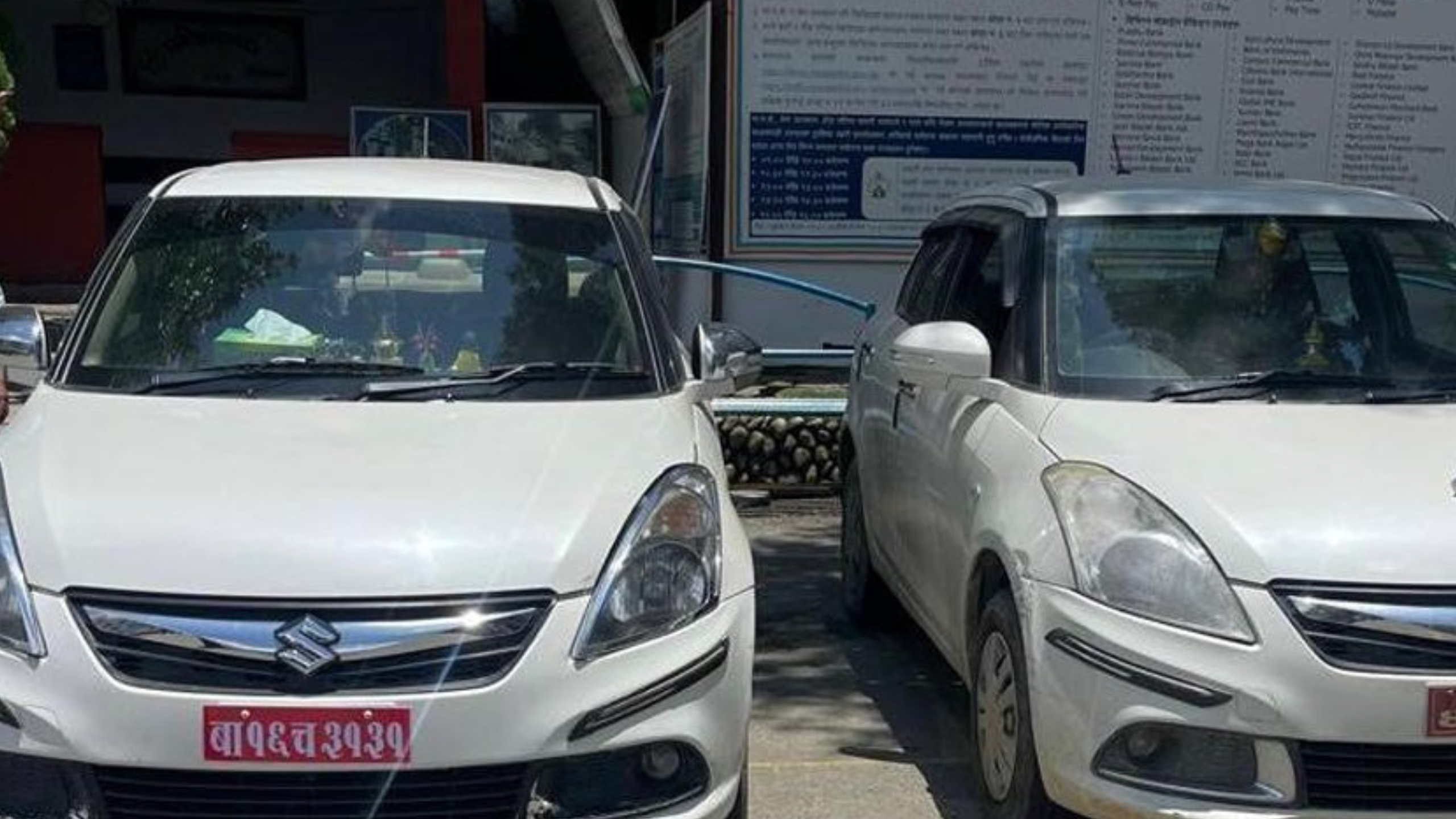 काठमाडौंमा चोरीका दुई स्विफ्ट कार बरामद, चालक पक्राउ